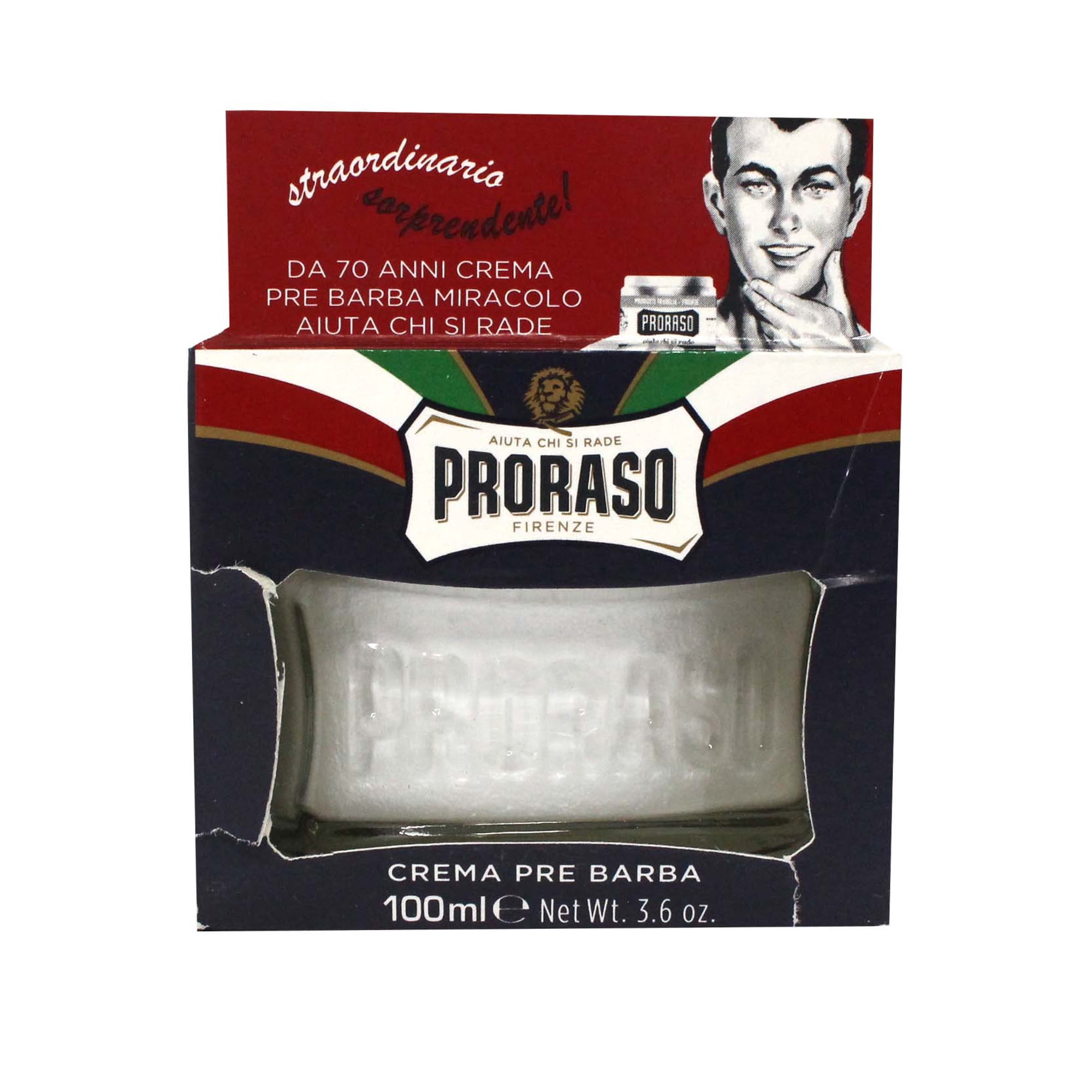 Proraso Pre-Shave Cream Protective - 3.6 oz