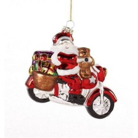santa delivering gifts on a motorcycle christmas holiday santa delivering gifts on a motorcycle christmas holiday