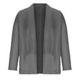thumbnail image 5 of under $15 Women's Coats and Jackets Women's Casual Lightweight Blazer Open Front Lapel Long Sleeve Jacket Suits Work Office Jackets Blazer for Daily Work, 5 of 9