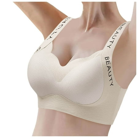 Ysiyy Womens Sports Bra Compression Wicking High Impact Sports Bra Racerback Running Push Up Support Bras