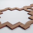 thumbnail image 4 of Ekena Millwork 23 1/8"W x 15 3/8"H x 3/8"T Medium Cordova Decorative Fretwork Wood Wall Panels, Walnut, 4 of 6