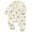 Light Green, variant on Xudanell 100% Organic Cotton Soft 3-24 Months Unisex Footless Baby Sleepers Pajamas Romper Boys Girls Long Sleeve (Orange, 0-3 Months)