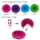 thumbnail image 3 of Adornos para fiestas, abanicos de papel multicolores, flores con bolas, guirnaldas con lunares y banderines, etc., 3 of 7
