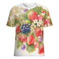 thumbnail image 5 of Various Fruits T Shirts Basic T-Shirt Short Sleeve Ladies Tee Shirt Summer Graphic Clothing, 5 of 6