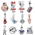 thumbnail image 2 of Pandora colgante de plata 925 Tiger Bear Winnie Disney Charm Love Charm pulsera, 2 of 4