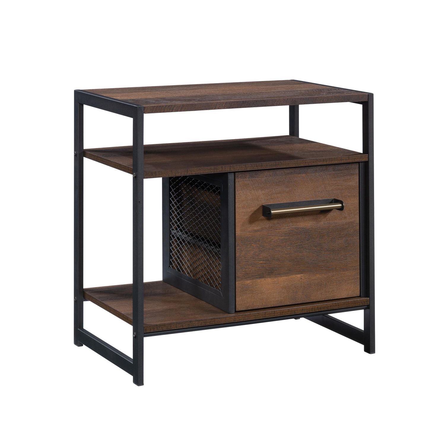 Sauder Briarbrook Night Stand, Barrel Oak, 430263