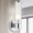 Chrome, variant on JONATHAN Y Cecil 6" 1-Light Tall Cylinder Iron/Striped Glass Modern Mid-Century LED Vanity, Chrome