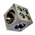 thumbnail image 3 of Steel Dapping Block 2" Square Cube Punch and Form Doming Jewelry Making Tool, 3 of 3