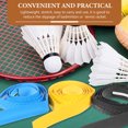 thumbnail image 4 of LIFKOME 6pcs Tennis Racquet Grip Wrap PU Yellow Anti-skid Grip for Sports Enthusiasts, 4 of 8