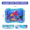 thumbnail image 2 of Tummy Time Mat, BUSATIA Inflatable Water Mat for 3 6 12 Months Infant Baby Girls Boys Newborn, 2 of 8