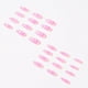 thumbnail image 4 of Uñas postizas largas Apuakthei, uñas postizas con forma de ataúd, uñas postizas con forma de corazón rosa, uñas adhesivas de cobertura completa para mujeres y niñas, 24 piezas, 4 of 6