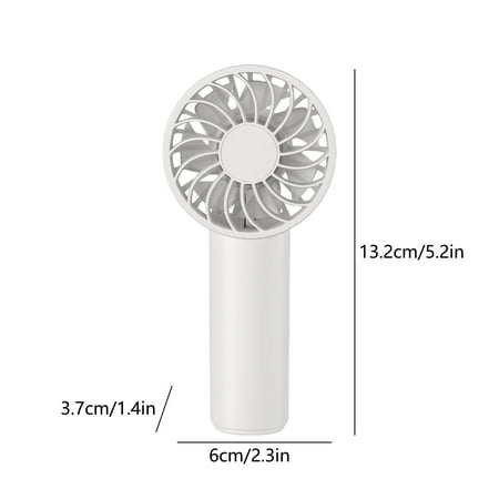 

QiwagFerng Mini Handheld Fan Battery Powered Small Portable Adjustable