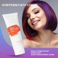 thumbnail image 4 of LUCKDANO 100ml Hair Color Depositing Conditioner Dyed Hair Conditioner Easy Coloring Gentle Color Dyed Depositing Conditioner, 4 of 8