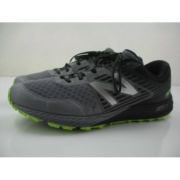 Men's 12 D M New Balance 910v4 910 v4 MT910GG4 Trail Running Shoes Gunmetal Lime
