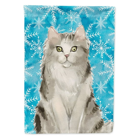 Carolines Treasures CK3111GF Ragamuffin Winter Snowflake Flag Garden Size  Small multicolor