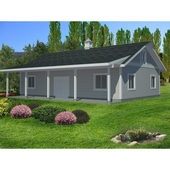 001-4130: Shop 0 Bed, 1 Bath Luxury Home Plan, 0 Sq Ft: Full Blueprints with License to Build by Home Plan Marketplace - Lesuto