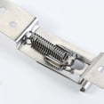 thumbnail image 4 of Par de clips para matrícula de remolque, acero inoxidable con resorte, plateado, duradero y profesional, 4 of 5