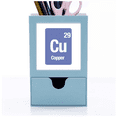 thumbnail image 1 of Cu Copper Checal Element Science Desk Supplies Organizer Pen Holder Card, 1 of 3