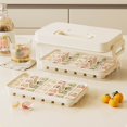 thumbnail image 1 of Kugisaki Ice Large Capacity Press Demolding Ice Tray Household Ice Making Storage Box 28 Compartments With Lid Refrigerator Ice Ice Tray on Clearance, 1 of 6