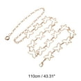 thumbnail image 3 of Unique Bargains 1 Pc Waist Chain Butterfly Hollow Out Adjustable Waist Cord for Women Gold Tone, 3 of 6
