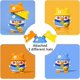 thumbnail image 4 of Funda para Airpods 1 y 2, funda de silicona 3D a prueba de golpes para auriculares con llavero (pato intercambiable con sombrero), 4 of 5
