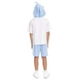 thumbnail image 6 of Sonic the Hedgehog Boys Hooded Cosplay Tee and Shorts, 2 Piece Outfit Set, Sizes 4-10, 6 of 12