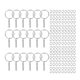 thumbnail image 1 of 200 Unids Llaveros Hugo Anillos de Salto con Cadena Eslabones Abiertos Manualidades DIY, 1 of 6