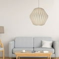 thumbnail image 2 of Peggybuy Nordic Creative Paper Origami Lantern Shade Pendant Light Decor (Waist), 2 of 6