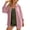 Pink, variant on Long Sleeve Crinkled Gauze Shirts for Women Casual Oversized Button Down Blouses Slouchy Solid Daily Tops Pink S
