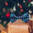 thumbnail image 3 of NMMUED Christmas Ties for Men Bowties Men Plaid Bow Tie Red Bow Ties for Men Pre-tied Bow Ties for Men B One Size, 3 of 3
