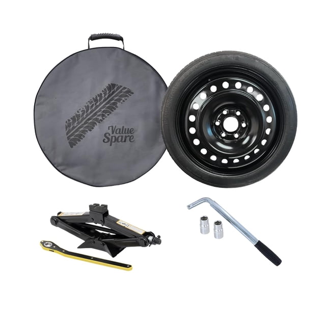 Spare Tire Kit Options For All 2020-2025 Honda CRV And CRV Hybrid Models - Include Tire Changing Kit & Storage Case