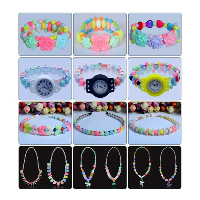 Futurekart 700Pcs Beads Set,Jewelry Making Kit,Girl DIY Bracelet