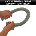 thumbnail image 4 of Kable Kontrol - Flame Retardant Polyethylene Split Wire Loom Tubing - 3/8" Inside Diameter - 1900' Length - Gray, 4 of 7
