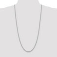 thumbnail image 5 of Auriga Fine Jewelry 14K White Gold 4.0mm Rope Chain Necklace 30inch for Women, 5 of 6