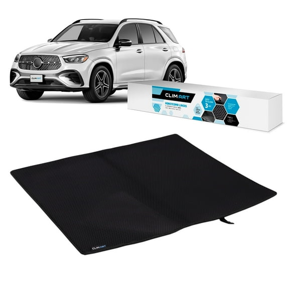CLIM ART Cargo Liner for Mercedes GLE 2020-2026 Custom Fit Trunk Mat, Honeycomb Dirtproof & Waterproof Technology - All-Climate, Heavy Duty, Anti-Slip Cargo Liner,Luggage - FL01120088