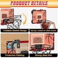 thumbnail image 5 of Henotian Basketball Hoop Indoor for Kids 16.1" X 10.8" Automatic Scoring Basketball Hoop Mini Basketball Hoop for Door with 2 Balls for Kids Boys Teens Basketball Lover Gift, 5 of 7