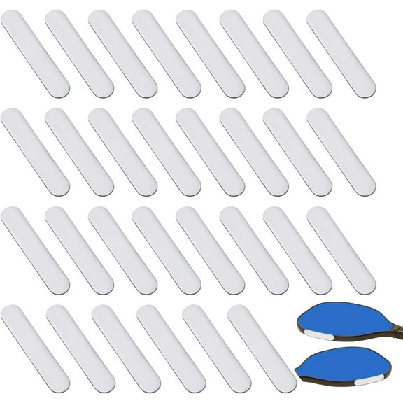 Yoqb 30pcs Pickleball Lead Tape, Weighted 3g Lead Tape for Pickleball Paddles, Adhesive Lead Tape Pickleball Accessory for Paddle Edge Guard, Increase Power and Swing SpeedA108