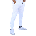 thumbnail image 4 of Jogger de gabardina John Silver Corte skinny color blanco, 4 of 4