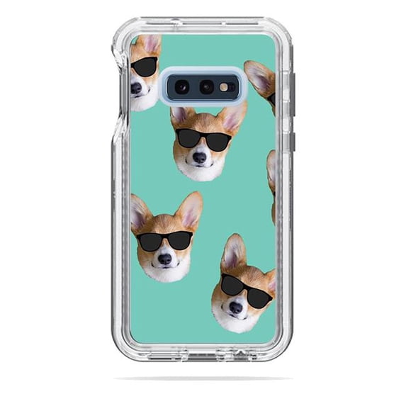 MightySkins LIFNESA10E-Cool Corgi Skin Decal Wrap for LifeProof Next Case Samsung Galaxy 10E Sticker - Cool Corgi