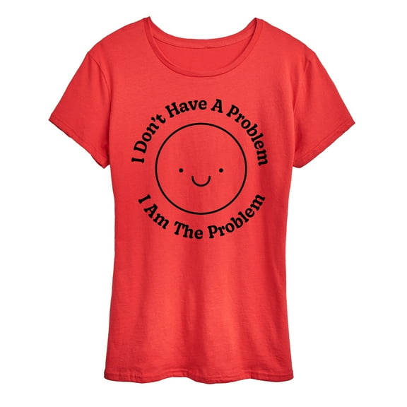 Instant Message - I Am The Problem - Women's Short Sleeve Graphic T-Shirt