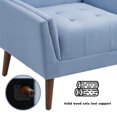 thumbnail image 2 of Dreamsidea Accent Chair Modern Home Armchair for Living Room,Blue Upholstered Arm Chair, 2 of 7