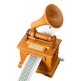 XUYEEYUAN Sound Making Toys Music Box Wooden Gramophone Make Your Own