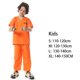 thumbnail image 3 of Conjunto de vestuario para disfraz de prisión para adultos y niños de Halloween, disfraz para fiesta de mascarada, actuación en el escenario, 3 of 5