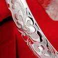 thumbnail image 4 of Racing Butterfly Fashion Female Jewelry Silver Plated Bangles Cuff Bracelets High Quality, 4 of 4