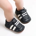 thumbnail image 2 of Baby Girls Boys Pu Leather Sneakers Anti-Slip Rubber Sole Cartoon Moccasins Handmade Newborn Slippers Hard Bottom Toddler First Walkers Infant Crib Shoes, 2 of 6