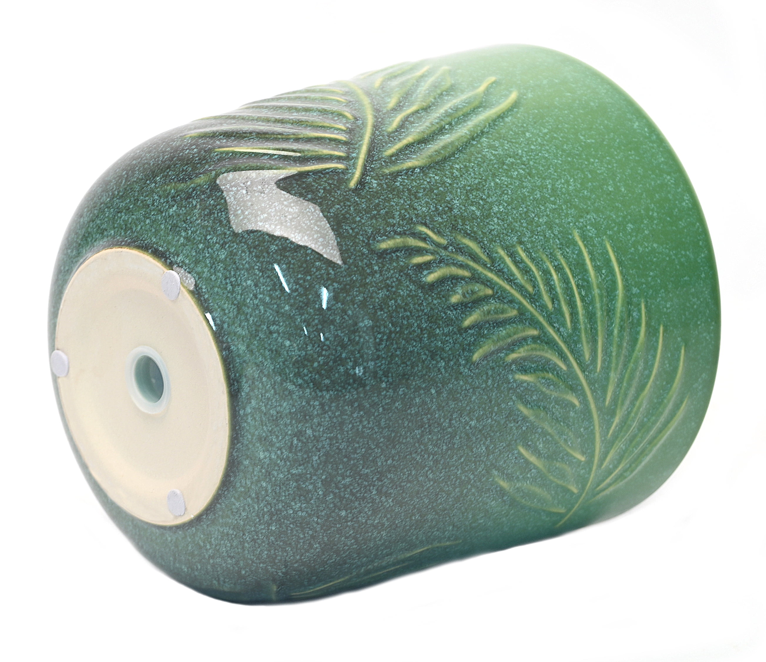 Better Homes & Gardens 8-Inch Ceramic Planter with Botanical Design