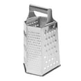 thumbnail image 4 of Raindrops 1 Pc Stainless Steel Kitchen Grater Multipurpose 6 Sides Box Grater Silver, 4 of 8