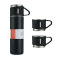 thumbnail image 1 of Taza aislada Botella de agua aislada al vacío de acero inoxidable de doble capa Taza de café Botella térmica 12H Mantiene el calor y el frío a prueba de fugas Adecuado para la oficina en el hogar Viaj, 1 of 7