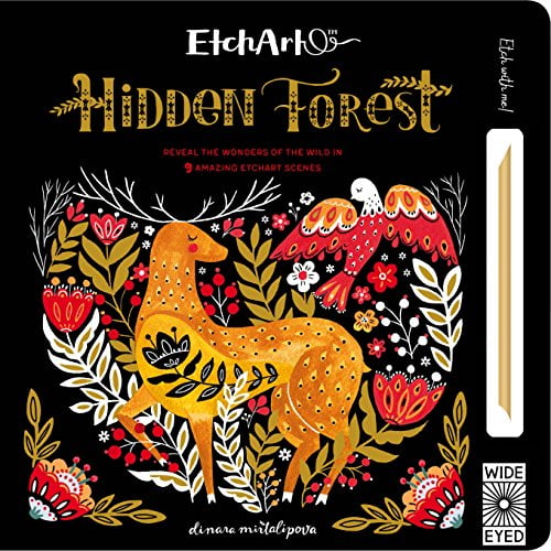 Pre-Owned Etchart: Hidden Forest: Reveal the Wonders of the Wild in 9 Amazing Etchart Scenes (Hardcover) 1786030489 9781786030481