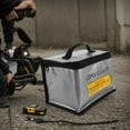 thumbnail image 7 of Lithium Battery Safety Storage Bag, Fireproof And Explosion-Proof For Model Aircraft Battery Mobile Power Supply, And Other Lithium Battery Devices, 215*165*145Mm Size, 1, 7 of 7